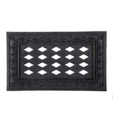 Plow & Hearth Deck & Patio Accents | Outdoor Living Embossed Fleur De Lis Sassafras Mat Tray
