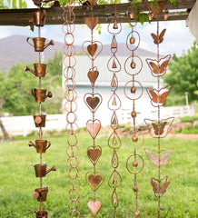 Plow & Hearth Deck & Patio Accents | Outdoor Living Link Rain Chain