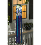 Plow & Hearth Deck & Patio Accents | Outdoor Living Nature-Inspired Solar Led Motion Windsock - Cherry Blossom