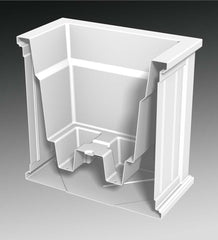 Plow & Hearth Deck Planters | Outdoor Living Lexington Self-Watering Planters