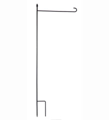 Plow & Hearth Decorative Garden Accents | Yard & Garden 4-Piece Garden Flag Stand With Finial