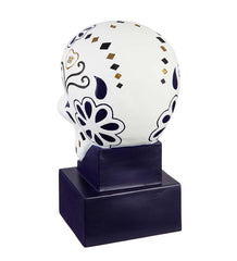 Plow & Hearth Decorative Garden Accents | Yard & Garden Baltimore Ravens Sugar Skull Statue