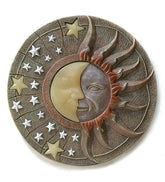 Plow & Hearth Decorative Garden Accents | Yard & Garden Celestial Glow-In-The-Dark Garden Stepping Stone