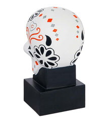 Plow & Hearth Decorative Garden Accents | Yard & Garden Chicago Bears Sugar Skull Statue