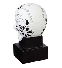 Plow & Hearth Decorative Garden Accents | Yard & Garden Las Vegas Raiders Sugar Skull Statue