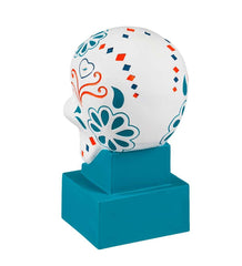 Plow & Hearth Decorative Garden Accents | Yard & Garden Miami Dolphins Sugar Skull Statue