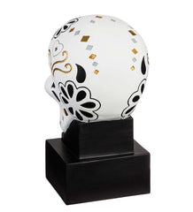 Plow & Hearth Decorative Garden Accents | Yard & Garden New Orleans Saints Sugar Skull Statue