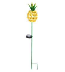 Plow & Hearth Decorative Garden Accents | Yard & Garden Solar Pineapple Garden Stake