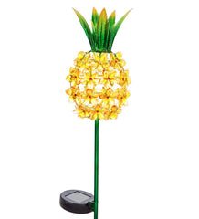Plow & Hearth Decorative Garden Accents | Yard & Garden Solar Pineapple Garden Stake