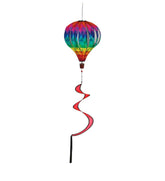 Plow & Hearth Decorative Garden Accents | Yard & Garden Spectrum Hot Air Balloon Wind Spinner