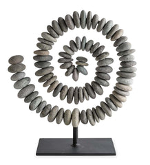 Plow & Hearth Decorative Garden Accents | Yard & Garden Stone Spiral On Stand