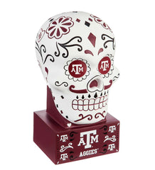 Plow & Hearth Decorative Garden Accents | Yard & Garden Texas A&M Sugar Skull Statue
