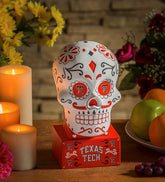 Plow & Hearth Decorative Garden Accents | Yard & Garden Texas Tech Sugar Skull Statue