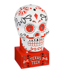 Plow & Hearth Decorative Garden Accents | Yard & Garden Texas Tech Sugar Skull Statue