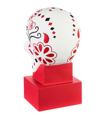 Plow & Hearth Decorative Garden Accents | Yard & Garden University Of Oklahoma Sugar Skull Statue