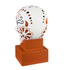 Plow & Hearth Decorative Garden Accents | Yard & Garden University Of Texas, Sugar Skull Statue