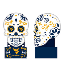 Plow & Hearth Decorative Garden Accents | Yard & Garden West Virginia University Sugar Skull Statue