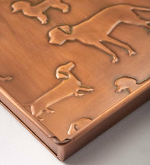 Plow & Hearth Doormats & Boot Trays | Outdoor Living Embossed Metal Dog Breeds Boot Tray