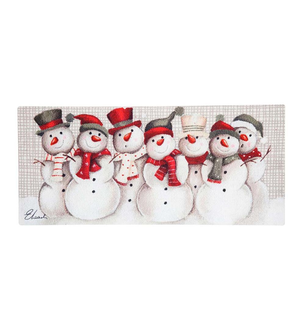 Plow & Hearth Doormats & Boot Trays | Outdoor Living Snow Friends Sassafras Switch Mat