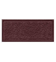 Plow & Hearth Doormats & Boot Trays | Outdoor Living Waterhog Fall Day Leaves Boot Tray - Bordeaux