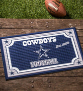 Plow & Hearth Doormats | Indoor Living Indoor/Outdoor Nfl Team Pride Embossed Doormat - Denver Broncos