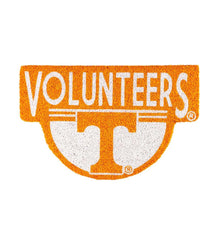 Plow & Hearth Doormats | Indoor Living Ncaa Team Shaped Coir Door Mat - Auburn Tigers