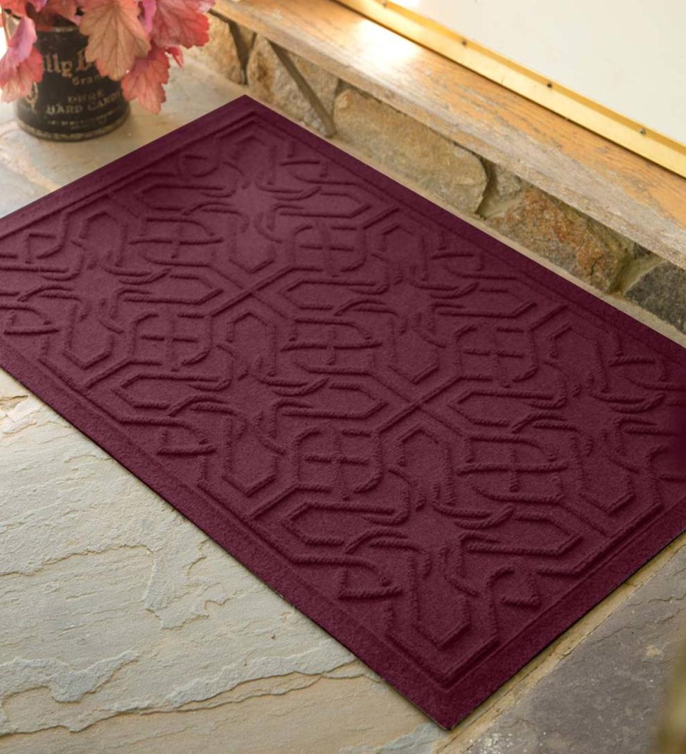 Plow & Hearth Doormats | Indoor Living Waterhog Celtic Knot Doormat