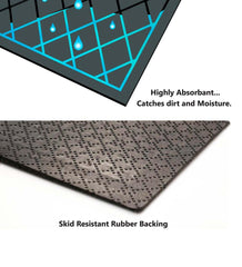 Plow & Hearth Doormats | Indoor Living Waterhog Garden Gate Doormat