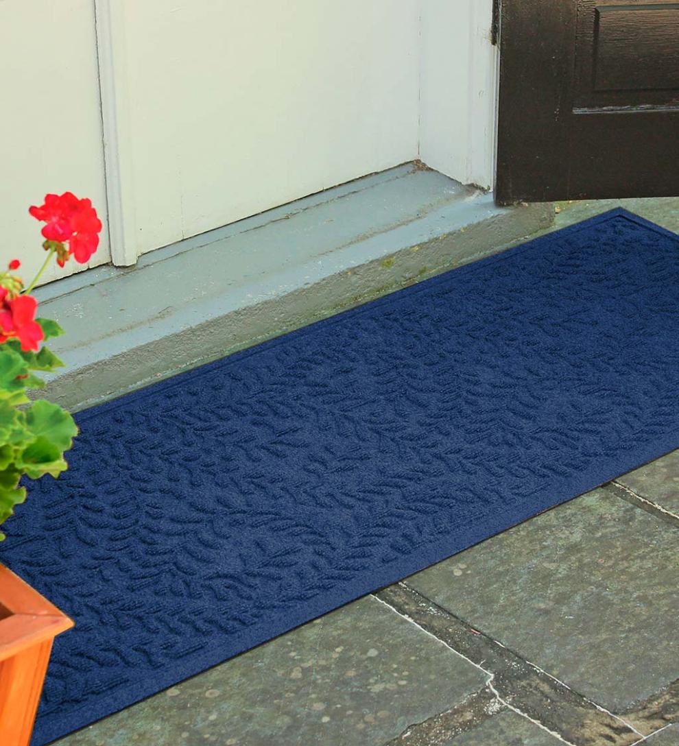 Plow & Hearth Doormats | Indoor Living Waterhog Indoor/Outdoor Leaves Doormat