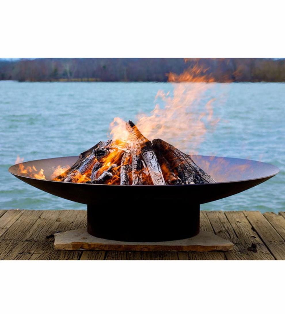Plow & Hearth Fire Pits | Fireplace & Hearth American-Made Handcrafted Asia Outdoor Fire Pit