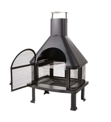 Plow & Hearth Fire Pits | Fireplace & Hearth Black Outdoor Firehouse