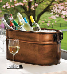 Plow & Hearth Fire Starters & Fatwood | Fireplace & Hearth Copper Finished Firewood Bucket