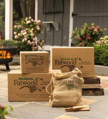 Plow & Hearth Fire Starters & Fatwood | Fireplace & Hearth Fatwood Fire-Starter Pre-Split Kindling