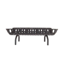 Plow & Hearth Fireplace Grates & Firebacks | Fireplace & Hearth Cast Iron Basket Self-Feeding Fireplace Grate