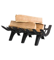 Plow & Hearth Fireplace Grates & Firebacks | Fireplace & Hearth Cast Iron Deep-Bed Fireplace Grate