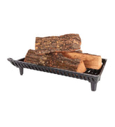Plow & Hearth Fireplace Grates & Firebacks | Fireplace & Hearth Cast Iron Franklin Self-Feeding Fireplace Grate