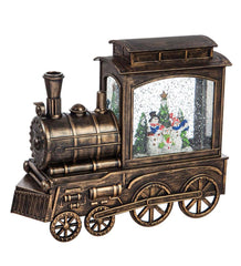 Plow & Hearth Fireplace & Mantel Décor | Fireplace & Hearth Caroling Snowmen Led Lantern With Spinning Action Table Decor