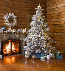 Plow & Hearth Fireplace & Mantel Décor | Fireplace & Hearth Glowing 3D Christmas Nativity Globe - Nativity