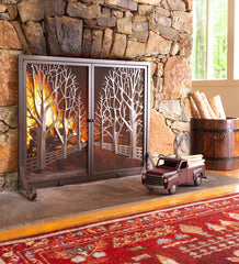 Plow & Hearth Fireplace & Mantel Décor | Fireplace & Hearth Red Metal Pickup Truck With 5 Lbs. Fatwood