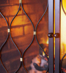 Plow & Hearth Fireplace Screens With Doors | Fireplace & Hearth East Bay Fireplace Screen With Doors