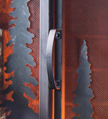 Plow & Hearth Fireplace Screens With Doors | Fireplace & Hearth Mountain Cabin Fire Screen With Door