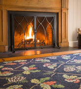 Plow & Hearth Fireplace Screens With Doors | Fireplace & Hearth Winchester Fireplace Screen With Doors