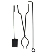Plow & Hearth Fireplace Tool Sets | Fireplace & Hearth Handforged Amish Fireplace Tools