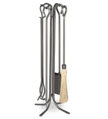 Plow & Hearth Fireplace Tool Sets | Fireplace & Hearth Large Hearth Tool Set - Vintage Iron