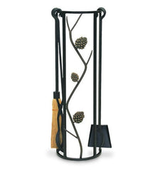 Plow & Hearth Fireplace Tool Sets | Fireplace & Hearth Pine Cone Tool Set