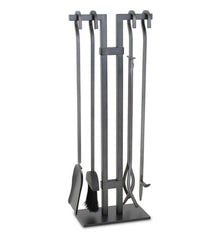 Plow & Hearth Fireplace Tool Sets | Fireplace & Hearth Sinclair Natural Iron Fireplace Tool Set - Iron