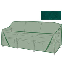 Plow & Hearth Furniture Covers | Outdoor Living Classic Outdoor Furniture All-Weather Cover For Sofa - Green