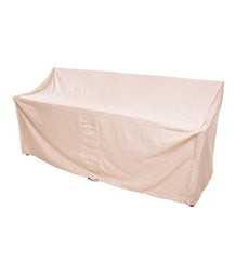 Plow & Hearth Furniture Covers | Outdoor Living Deluxe Bench Cover - Tan
