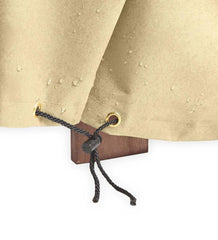 Plow & Hearth Furniture Covers | Outdoor Living Deluxe Love Seat Cover - Tan