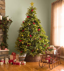 Plow & Hearth Garden Accents | Indoor Living Clip-On Cardinal Christmas Tree Ornaments, Set Of 4